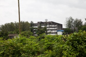 The original impetus for the Thaton Power station was this tire factory